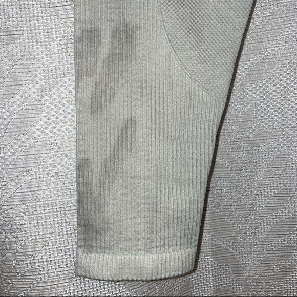 Victoria Secret PINK Tight Womens Seamless High Waist Rib Blue Leggings - Picture 5 of 6